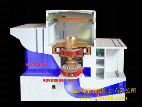 水輪機發(fā)電模型